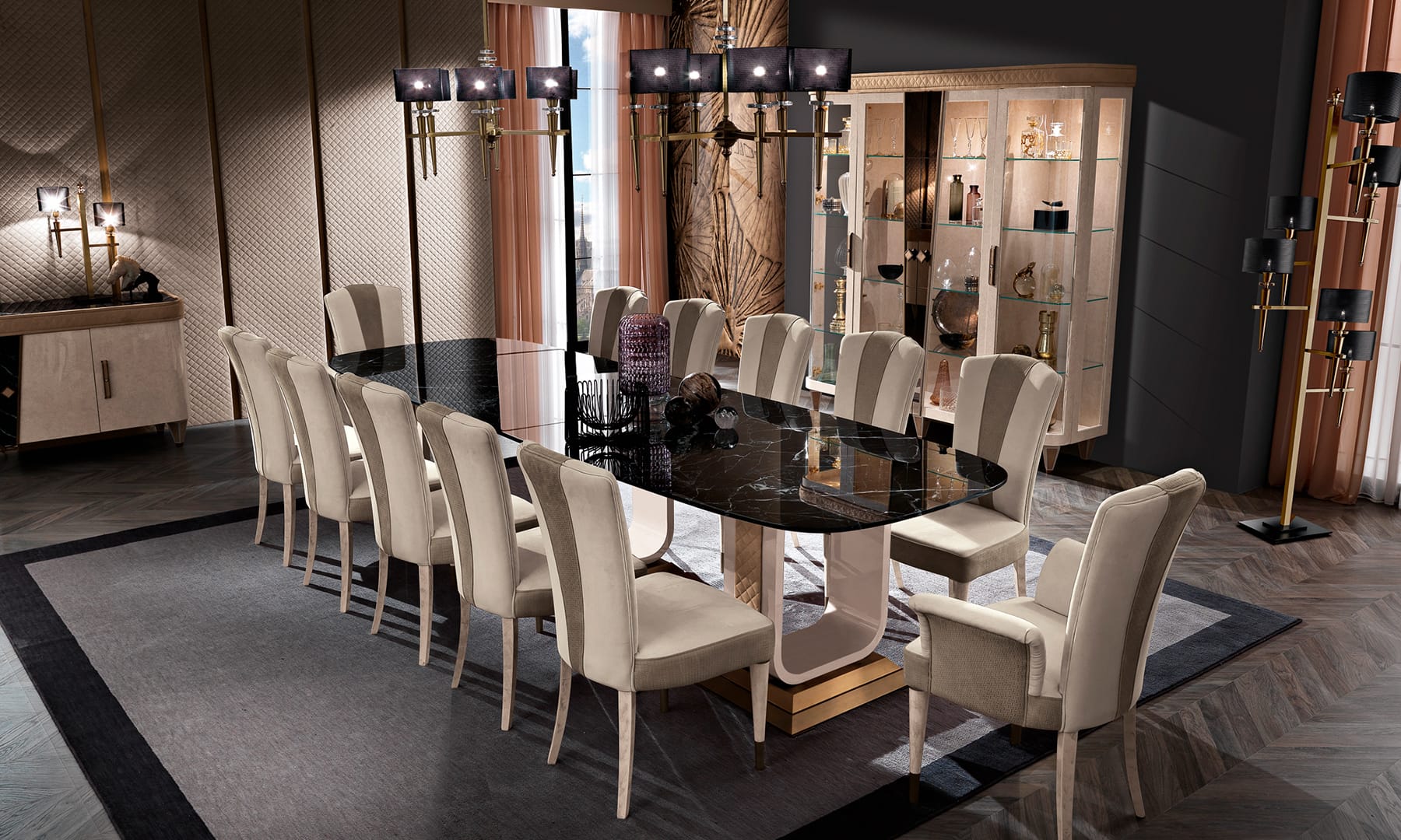 Diamond dining room 